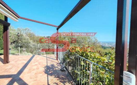 Massa e Cozzile – immobile in posizione panoramica con terreno